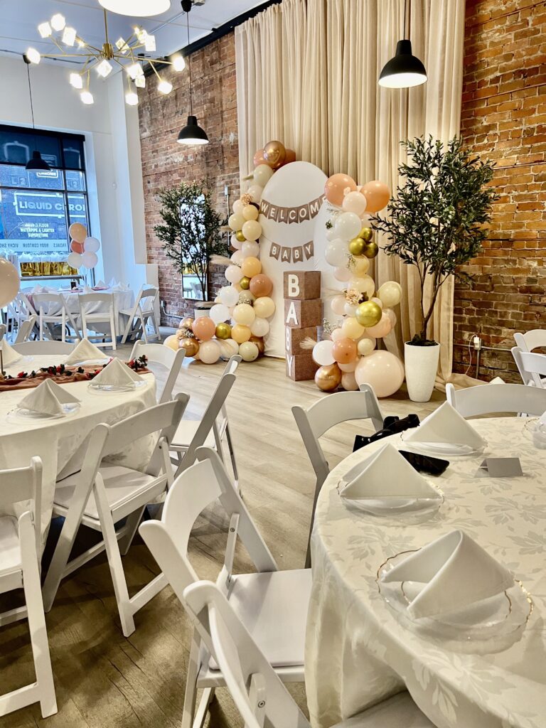 Spacious and classy venue setup at Lvx Event Space